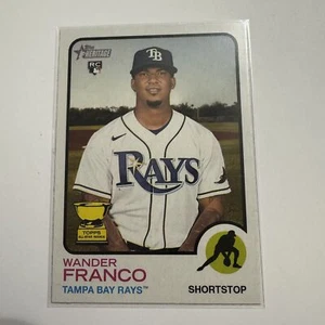 2022 Topps Heritage #347 Wander Franco Error Short Print - Picture 1 of 1