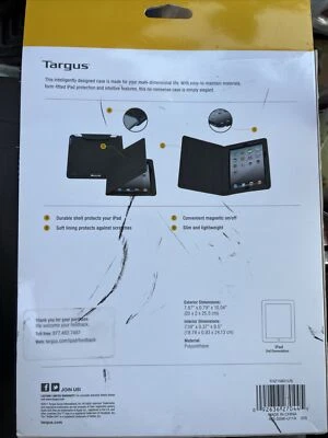 Targus iPad 4 iPad 3 iPad 2 Vuscape Folio Flip Stand Cover Case - Image 1 of 2