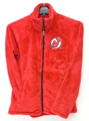 New Jersey Devils Women's Medium G-III Field Goal Fleece Jacket 309 - Image 1 of 3