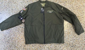 Neu mit Etikett XXL Wende Nike NFL New York JETS Steppmantel Camouflage USA - Größe 2XL - Bild 1 von 10