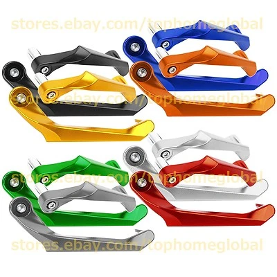 CNC 3D Lever Guard Protector 22mm 7/8" Bar End Brake Clutch FZ07 MT07 FZ09 MT09 - Image 1 of 2