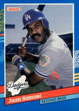 1991 Donruss #62 Juan Samuel - Los Angeles Dodgers
