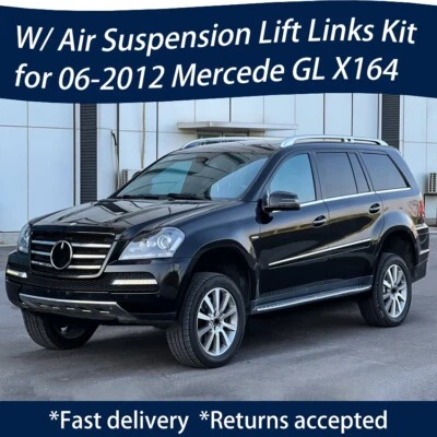 💥Para MERCEDES BENZ GL AMG X164 Kit de elevación de eslabones de suspensión neumática ajustable Foto 1 de 3