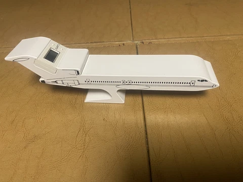 Vintage Airplane Quartz Digital Clock 1990’s? Cover