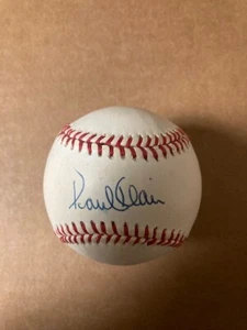 Paul Blair Autographed Official Bobby Brown Baseball with COA - Picture 1 of 2