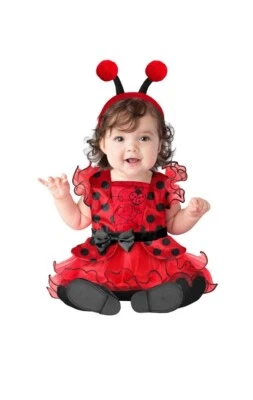 Incharacter Girls Red & Black Lovebug Tutu Ladybug Costume-Infant 12-18 Months  - Image 1 of 4