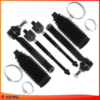 6x For 2013-2019 Nissan Sentra Chevy City Express Front Tie Rod End Bellow Boots - Image 1 of 4