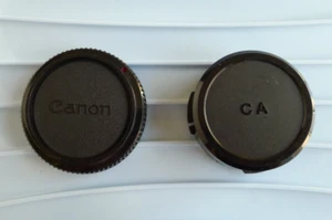 Canon Body & Rear Lens Cap - Picture 1 of 2