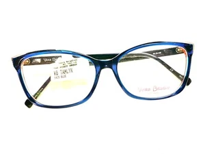 Vera Bradley Eyeglasses Frames TAMLYN Blue Butterfly Flutter (BFY) 54-15-140 - Picture 1 of 3
