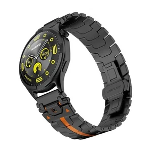 20mm22mm Pasek ze stali nierdzewnej do zegarka Huawei GT5 GT4 5Pro 46mm GT3 Metalowy pasek - Zdjęcie 1 z 25