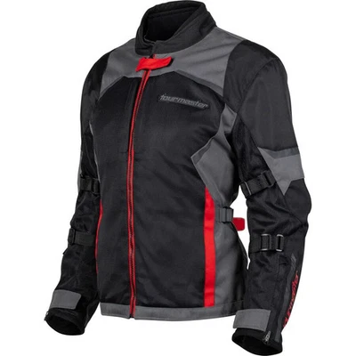 Tourmaster Women's Intake Air V6 Jacket - Red/Grey, Small 8767-0601-74CL77 - Image 1 of 4