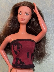 Barbie Boho Style Tube Top ~ Fits Vintage & Modern + Curvy Dolls 🍥 - Picture 1 of 4