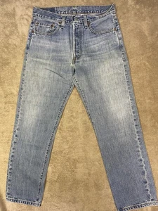 Levi’s 501 Jeans Herren 31x30 Original Fit Button Fly Straight Leg Blau - Bild 1 von 12