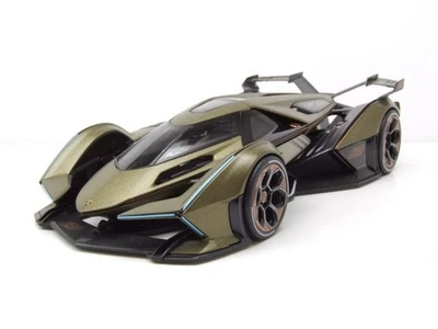 Lamborghini V12 Vision Gran Turismo Verde Opaco Modellino 1:18 Maisto - Immagine 1 di 4
