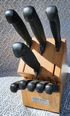 Cold Steel 400 Series Knifes Kitchen Classics 10 Pieces Taiwan Made - Image 1 of 4