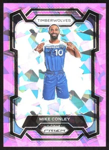 1169H 2023-24 Panini Prizm #57 Mike Conley Prizms Pink Ice - Picture 1 of 2