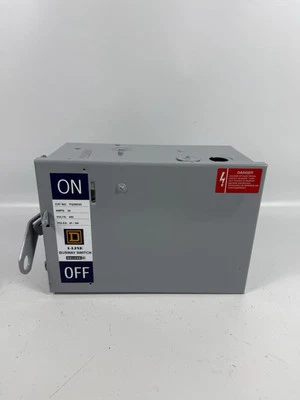 Enchufe busway fusible Square D I-Line PQ3603G 30 AMP 600V 3PH 3W, con tierra, 30A Foto 1 de 4