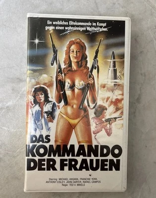 VHS: DAS KOMMANDO DER FRAUEN (1973) Sehr guter Zustand! Rar - Bild 1 von 3