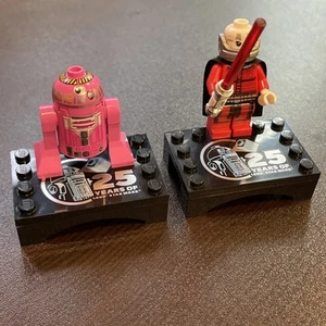 Lot of 2 Lego Star Wars 25th Anniversary Minifigure Darth Malak Astromech QT-KT - Picture 1 of 3