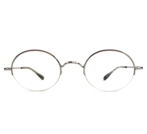 Oliver Peoples Eyeglasses Frames Winslow S Silver Round Wire Rim 44-23-135 - Picture 1 of 12