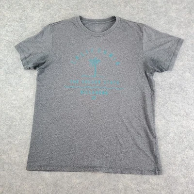 Billabong Shirt boys large Gray Crew Neck Short Sleeve Graphic Stretch Pullover - Image 1 of 4