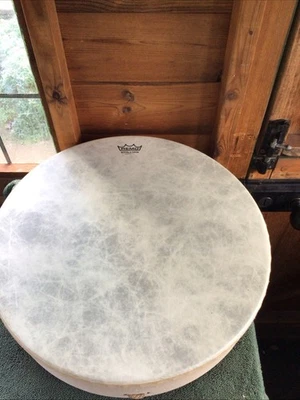 Remo Buffalo Tambor Sintético 16" x 3.5" - Tambor Chamán, Reiki y Meditación con Be Foto 1 de 4