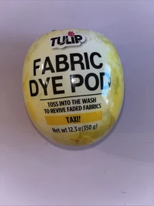 Tulip Fabric Dye POD- “Taxi” Color- (Bright Yellow)- Brand New - Picture 1 of 4