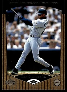 1998 Upper Deck Most Memorable Home Runs #8 Ken Griffey Jr. 25.04.97 3,5"x5" NM - Bild 1 von 2
