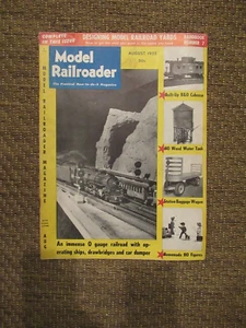 August 1955 Model Railroader Magazine 0 Guage Handmade HO Figures Water Tank - Picture 1 of 3