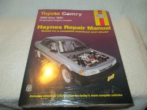 Toyota Camry 1983 - 1991 SERVICE REPAIR MANUAL  very good HAYNES new - Picture 1 of 4