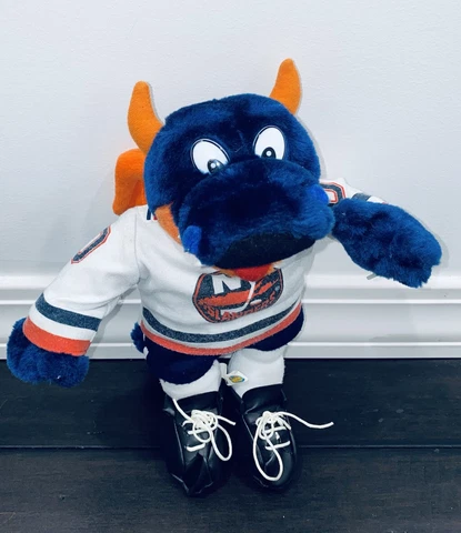 12” New York Islanders Sparky Dragon Plush Doll NHL Mascot Hockey Souvenir Toy Cover