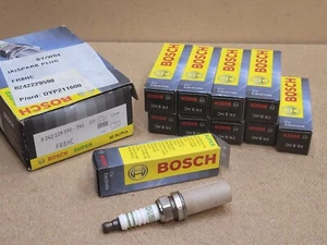 X10 Bosch 0242229590 Spark Plug Petrol 9091901155 9091901174 56028189 FR8HC NEW - Picture 1 of 5
