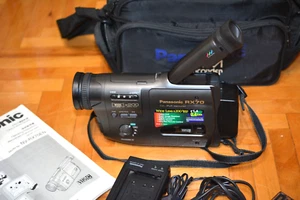 PANASONIC NV-RX 70 EG VHS-C cassette CAMCORDER slim - Picture 1 of 14