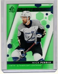 2022-23 SP Authentic Future Watch Rookie Green #156 Nick Perbix RC 44/199 - Picture 1 of 2