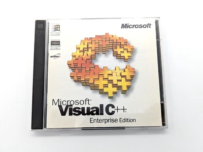 Microsoft Visual C++ 4.2 Enterprise Edition Disc 2 ONLY w/ CD Key - Image 1 of 4