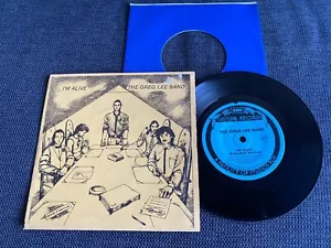 THE GREG LEE BAND I'M ALIVE PIC SLEEVE 1985 AUSTRALIAN 7" SINGLE - Bild 1 von 9