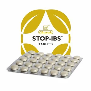 Charak STOP-IBS 2x30 Tablets | Herbal Ayurvedic Bowel Wellness - 60tabs - Picture 1 of 6