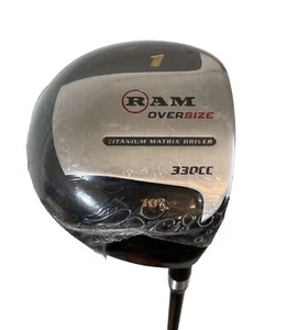 Ram Oversize Titanium Matrix 330cc Graphite, Multi Flex Shaft  10° RH 42” New - Picture 1 of 13