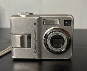 Kodak EasyShare Digital Camera C533 3x Zoom 5.0 MP Silver - Tested - Picture 1 of 8