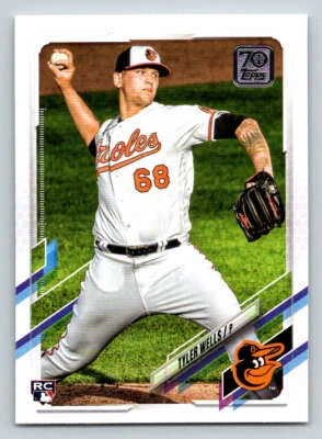 2021 Topps Update #US29 Tyler Wells RC (ref 196324) - Image 1 of 2