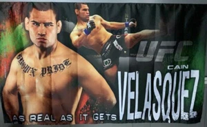 UFC Cain Velazqu ""As Real As It Gets"" 60"" x 36"" Banner Flagge einseitig 2010 - Bild 1 von 1