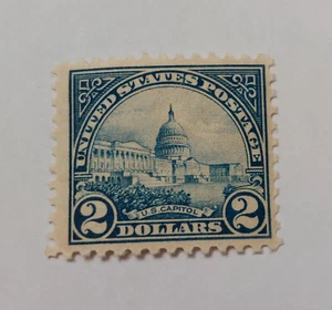 SC#572 1923 $2 CAPITOL BLDG  MINT NEVER HINGED - Picture 1 of 2