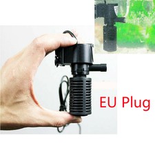 Ultra Silent Aquarium Fish Tank Oxygen Air Pump Filter High Energy 220V EU Plug