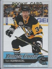 2016-17 UD Upper Deck Young Guns Tom Kuhnhackl Rookie Card RC #223 Mint