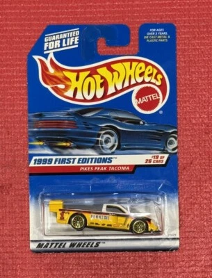 NEW 1999 Hot Wheels First Editions 19/26 Pikes Peak Tacoma #924 - Image 1 of 4