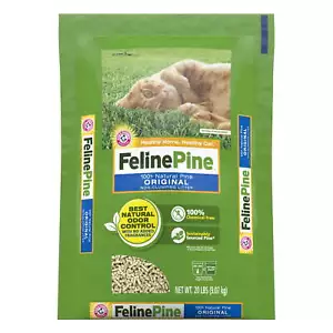 Feline Pine Original 100% Natural Cat Litter, 20 lb - Picture 1 of 10