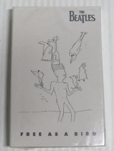 Sealed The Beatles Free As A Bird 1995 Cassette Single Capitol Apple Records - Picture 1 of 2