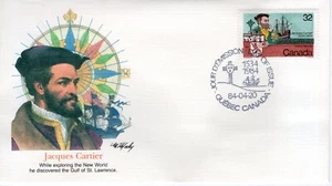 JACQUES CARTIER,   1984  FDC16249 - Picture 1 of 1