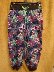 Floral Girl's Floral Print Jogger S4 Pants Trousers Love  First Sight Girls NEW - Picture 1 of 12
