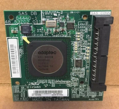 IBM SAS SATA DAUGHTER Controller Card X306M 206M  XSERVER 39M4341  - Image 1 of 3